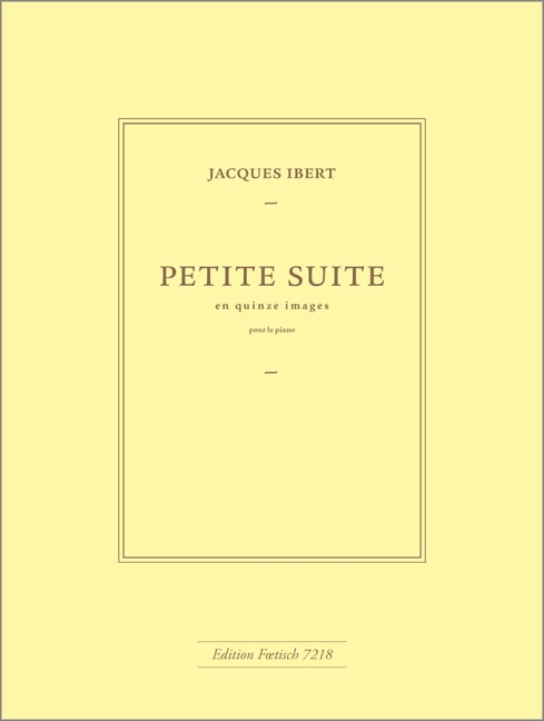 Front Cover Image Petite suite en 15 images