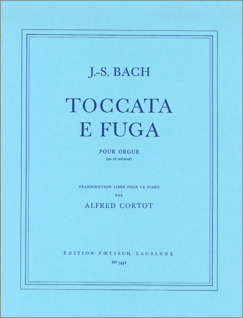 Front Cover Image Toccata und Fuge l d-moll