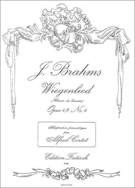 Front Cover Image Wiegenlied