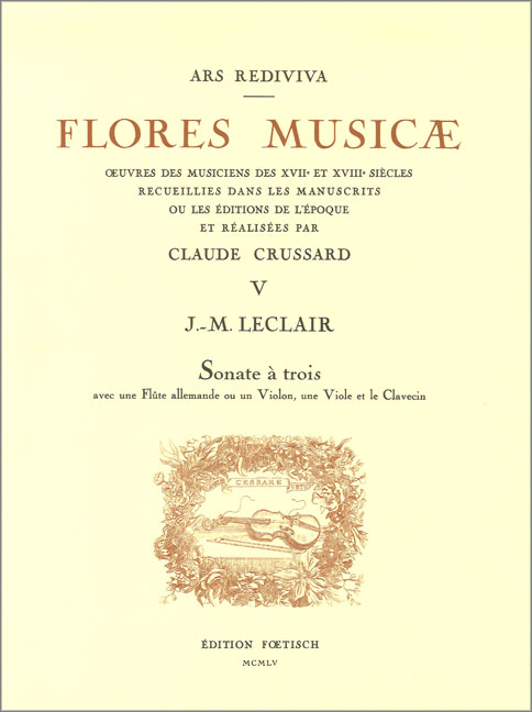 Front Cover Image Sonate a 3 D-dur