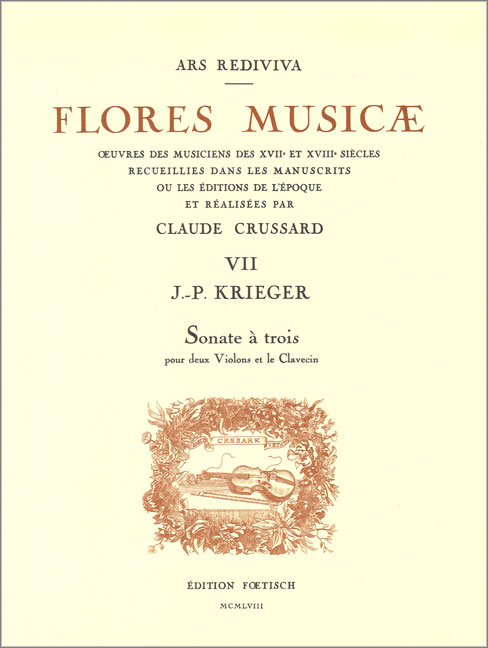 Front Cover Image Sonate a 3 e-moll