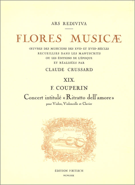 Front Cover Image Concert intitul' Ritratto dell'amore