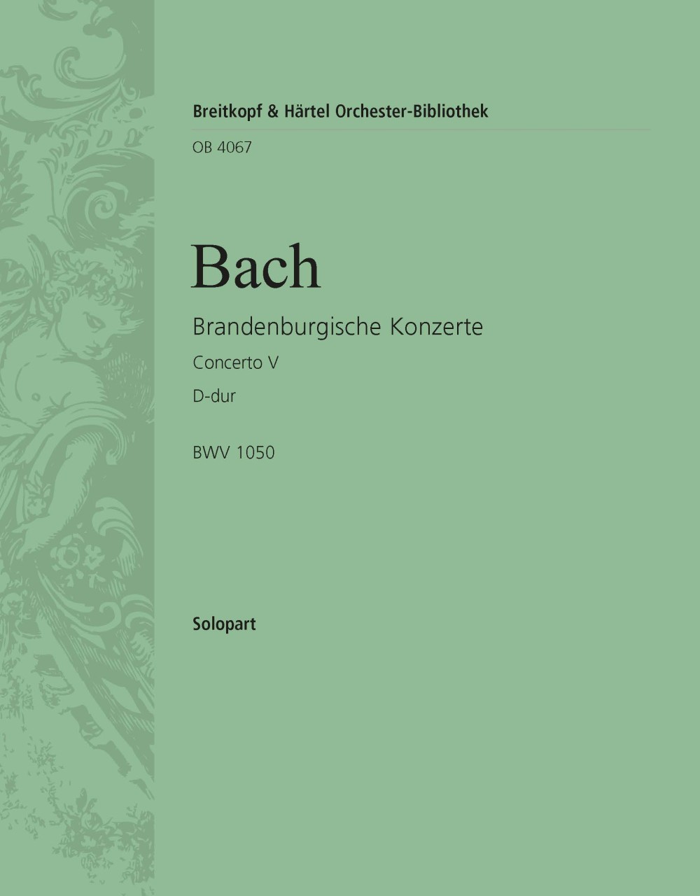 Front Cover Image Brandenburgisches Konzert Nr. 5 D-dur BWV 1050
