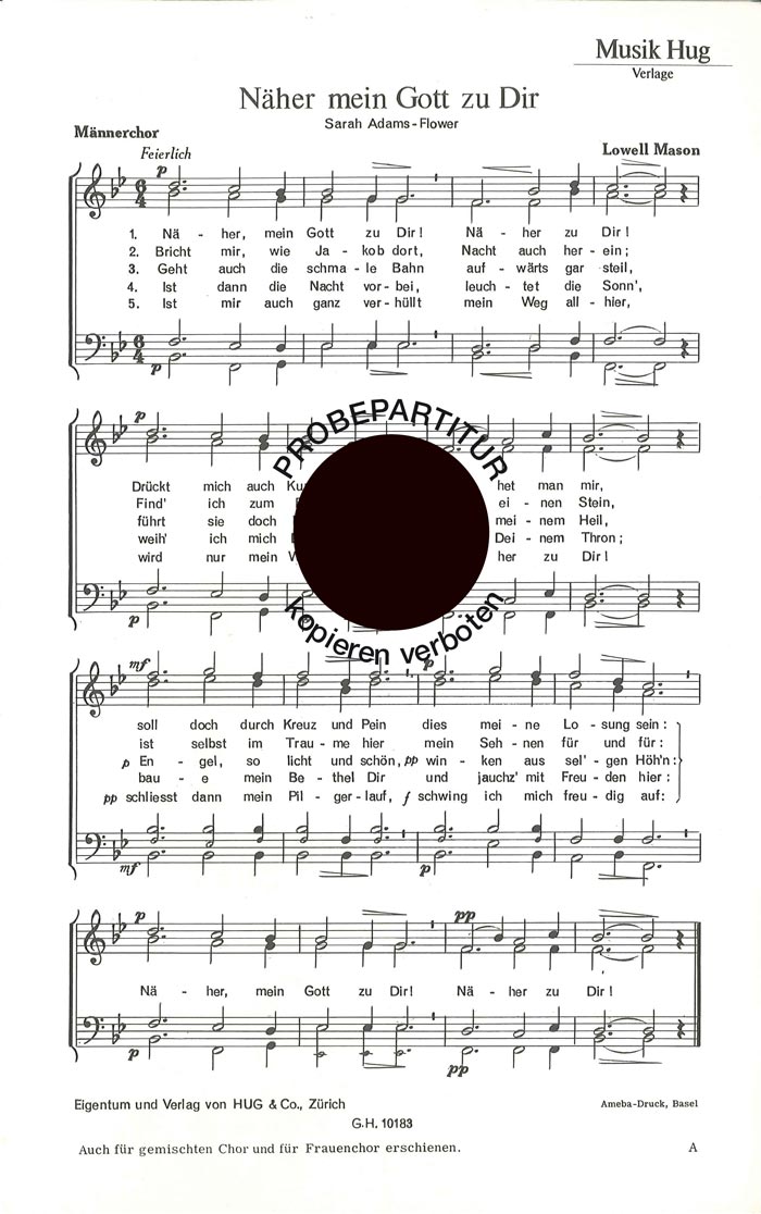 Front Cover Image Näher mein Gott zu dir