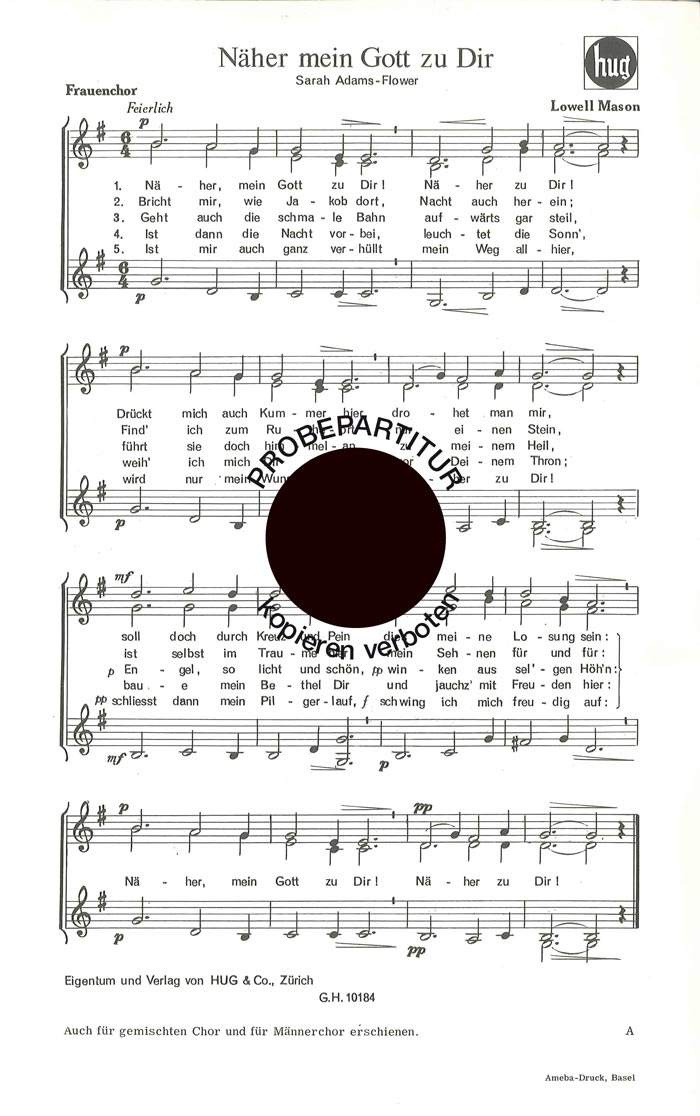 Front Cover Image Näher mein Gott zu dir