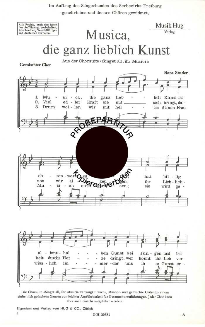 Front Cover Image Musica die ganz liebliche