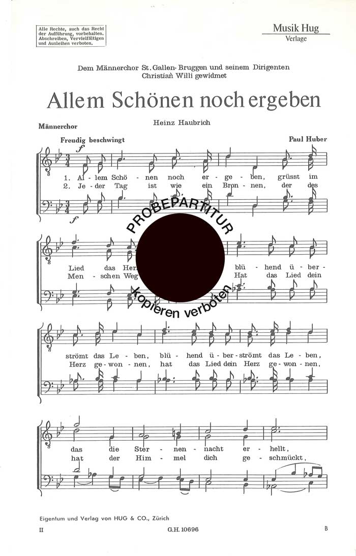 Front Cover Image Allem schönen noch ergeben