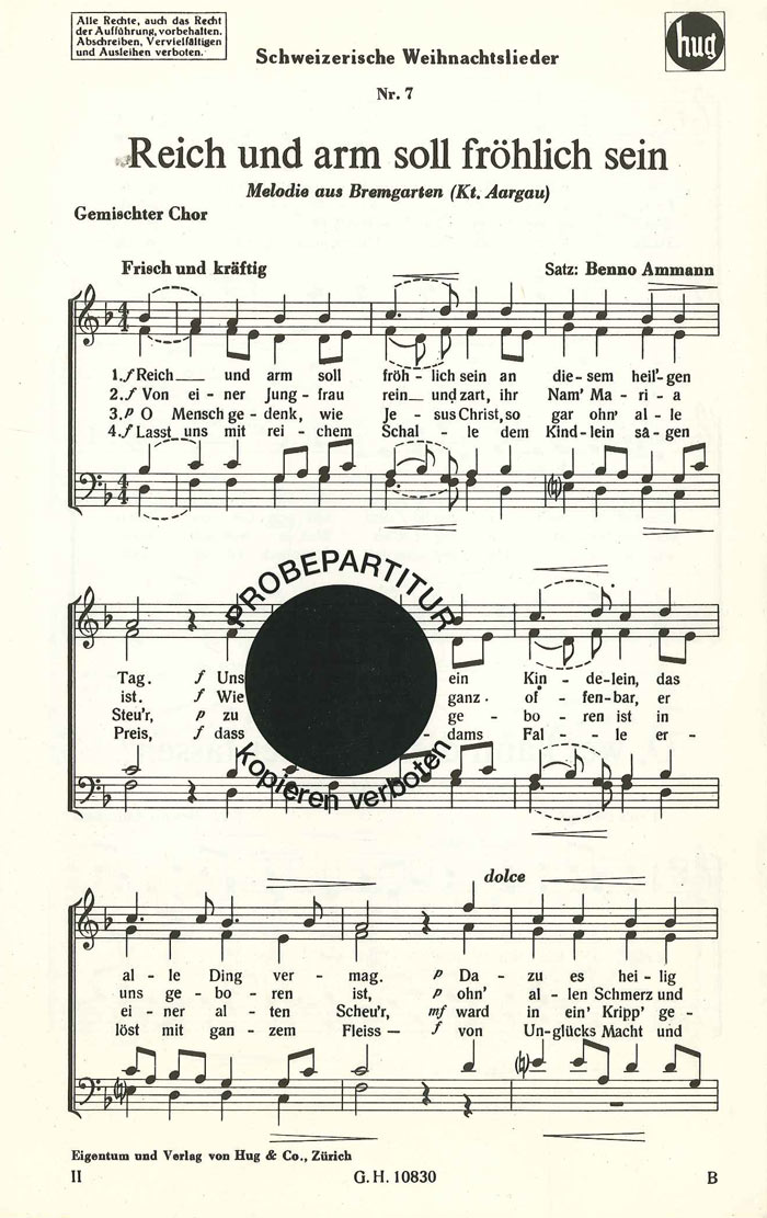 Front Cover Image Reich und arm soll fröhlich se