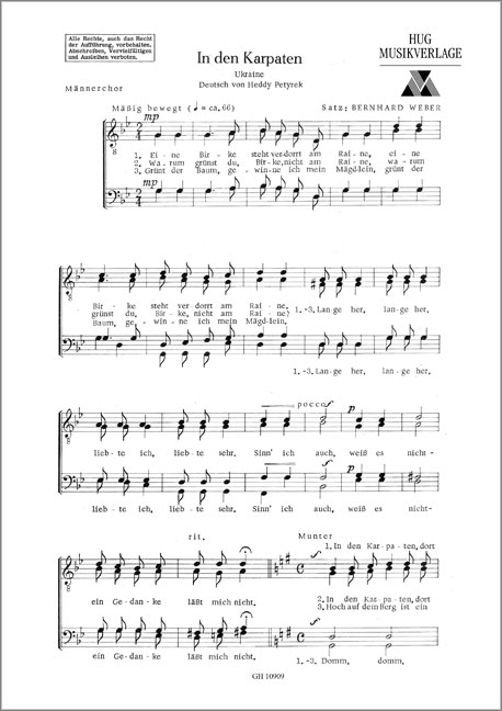 Front Cover Image In den Karpaten