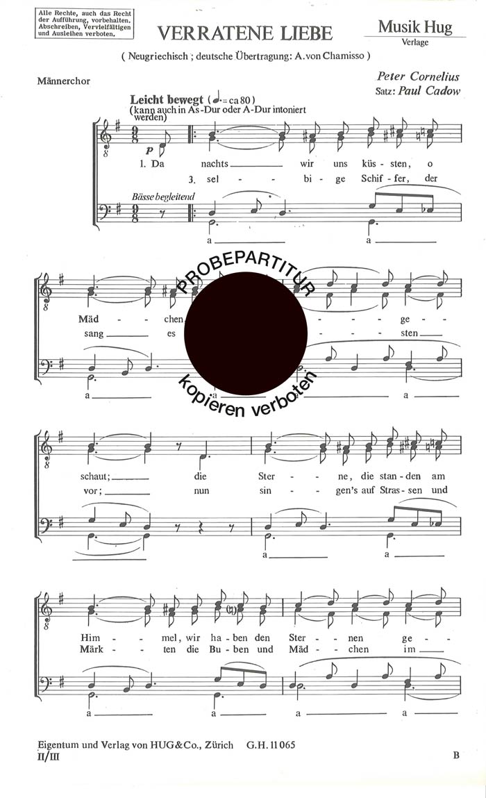 Front Cover Image Verratene Liebe