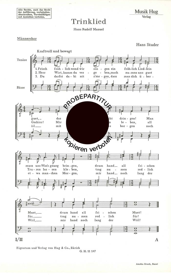 Front Cover Image Trinklied