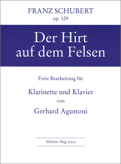 Front Cover Image Hirt auf dem Felsen