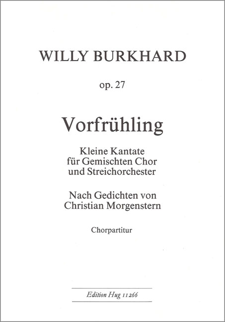 Front Cover Image Vorfrühling op 27