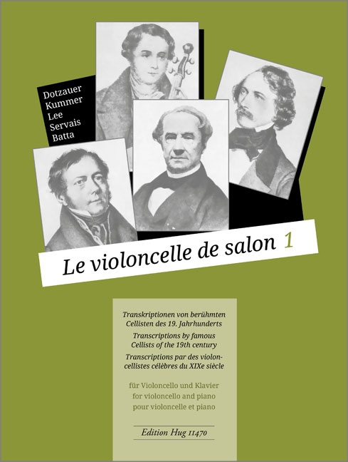 Front Cover Image Le violoncelle de salon 1
