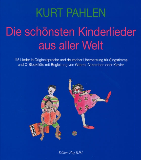Front Cover Image Die schönsten Kinderlieder aus aller Welt