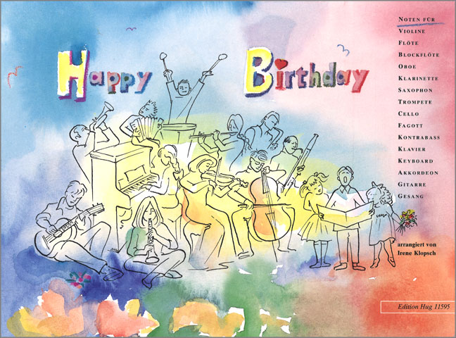 Front Cover Image Happy Birthday