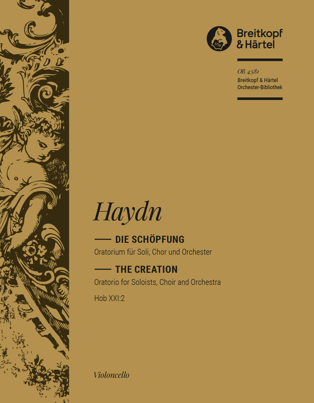 Front Cover Image Die Schöpfung Hob XXI:2