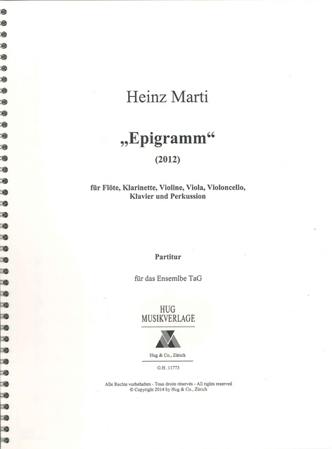 Front Cover Image Epigramm