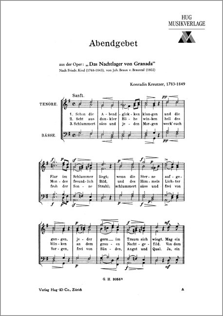 Front Cover Image Abendgebet