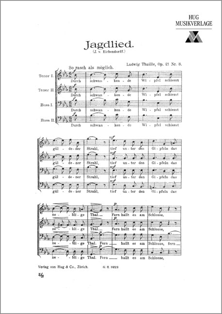 Front Cover Image Jagdlied