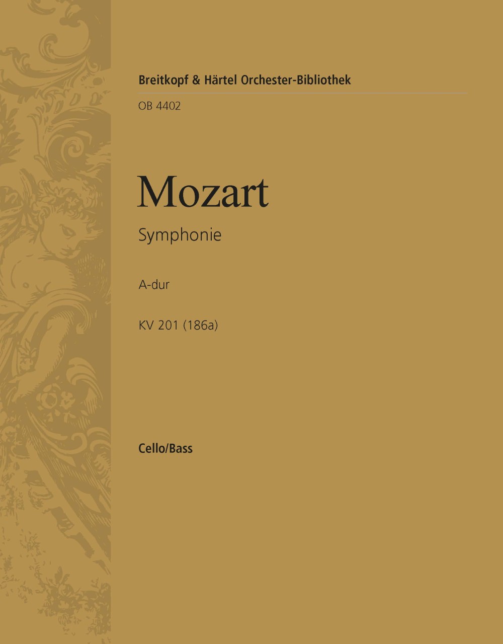 Front Cover Image Symphonie [Nr. 29] A-dur KV 201 (186a)