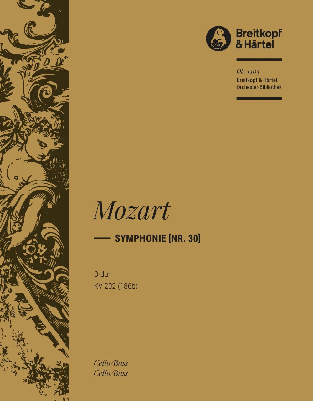 Front Cover Image Sinfonie D-Dur KV 202