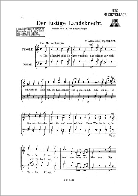 Front Cover Image Lustige Landsknecht