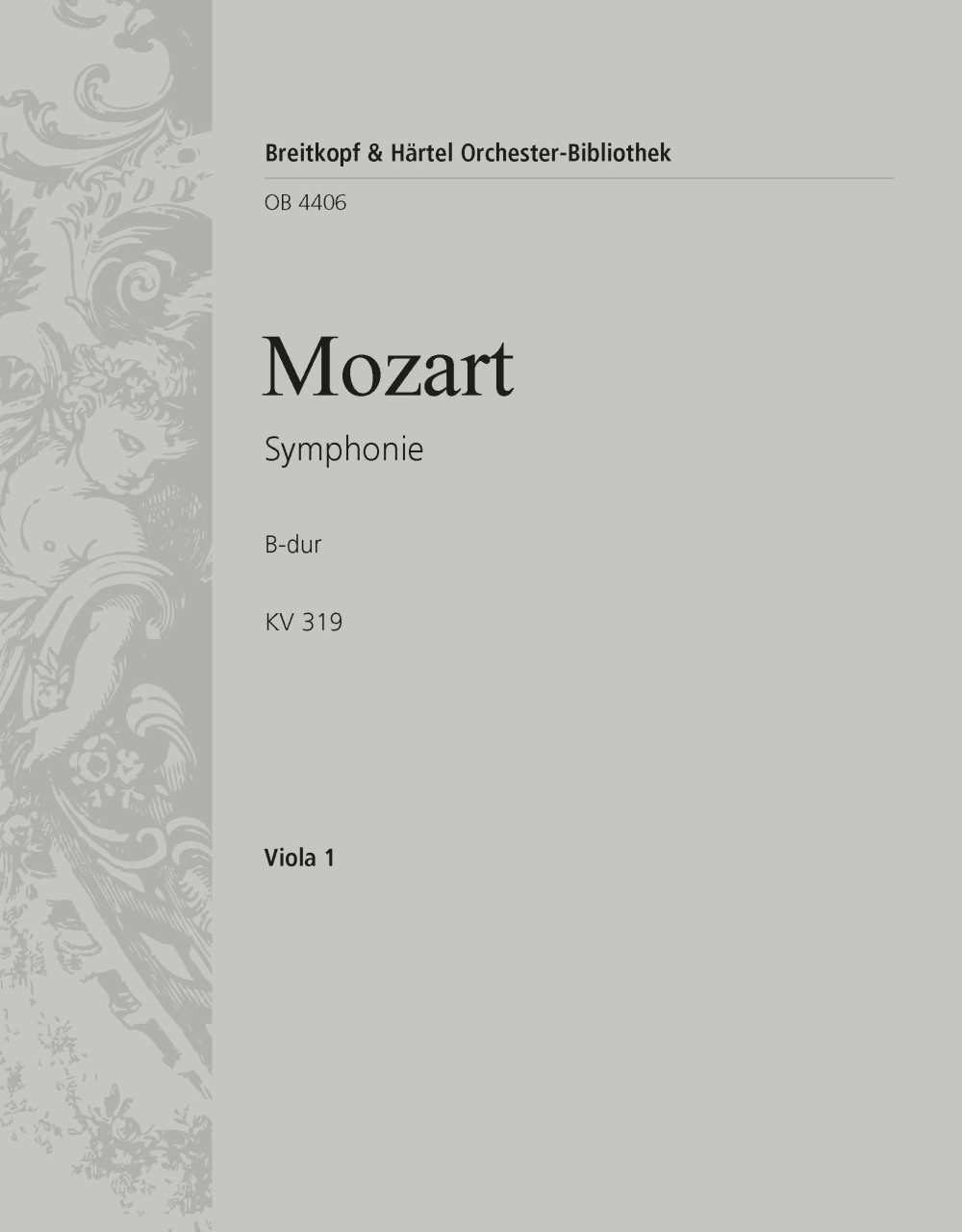 Front Cover Image Sinfonie Nr. 33 B-dur KV 319