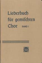 Front Cover Image Liederbuch für Gemischter Chor