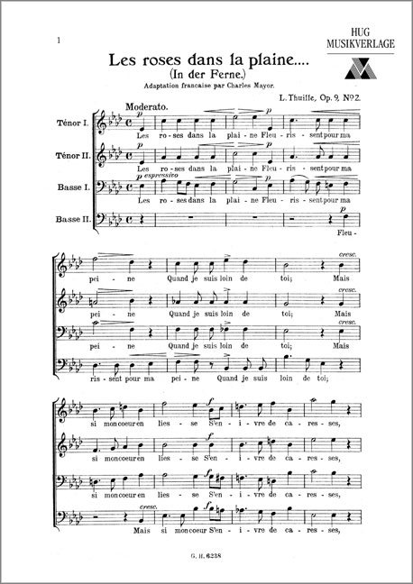 Front Cover Image Roses dans la plaine