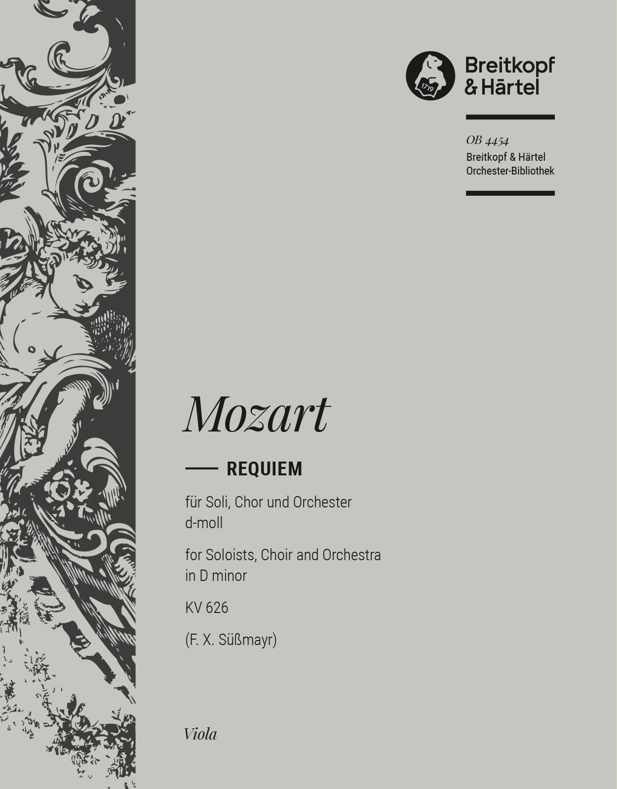 Front Cover Image Requiem d-moll KV 626