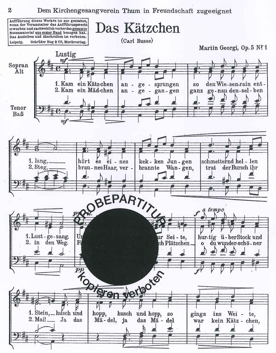 Front Cover Image Tanzlied