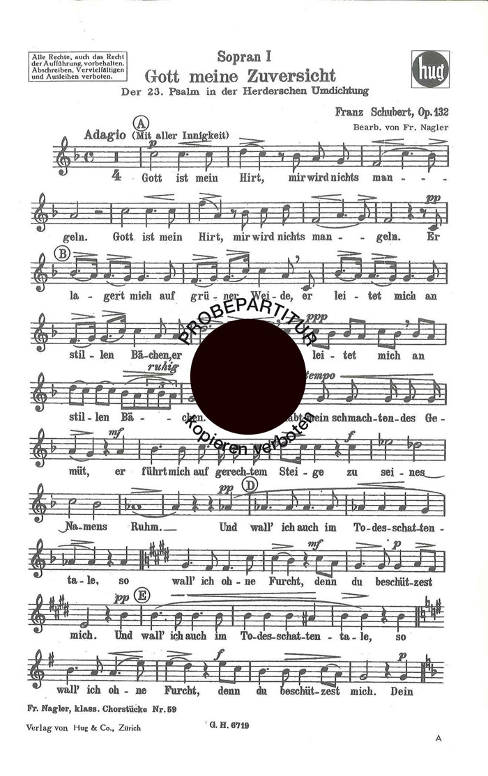 Front Cover Image Gott meine Zuversicht