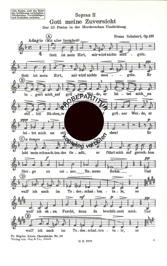 Front Cover Image Gott meine Zuversicht