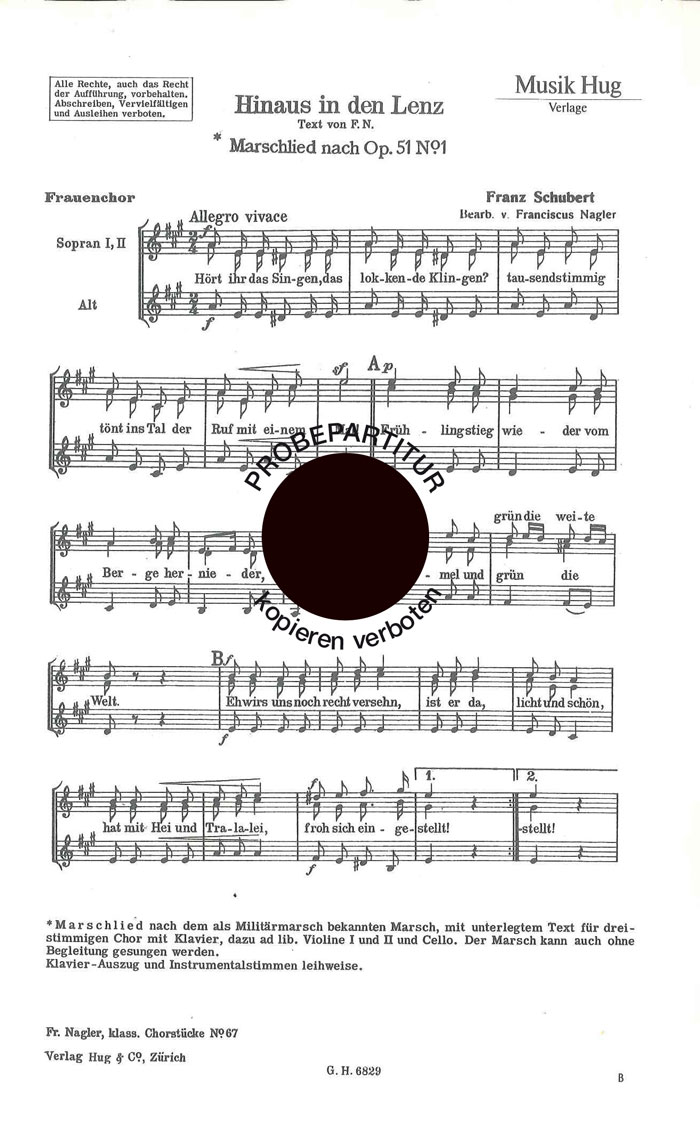 Front Cover Image Hinaus in den Lenz