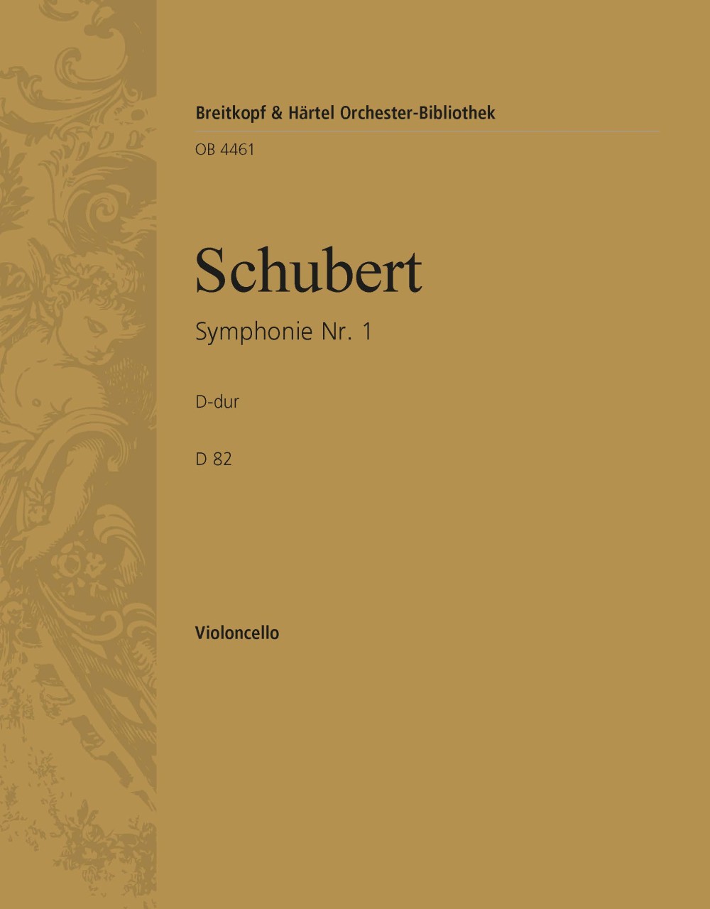 Front Cover Image Sinfonie Nr. 1 D-dur D 82