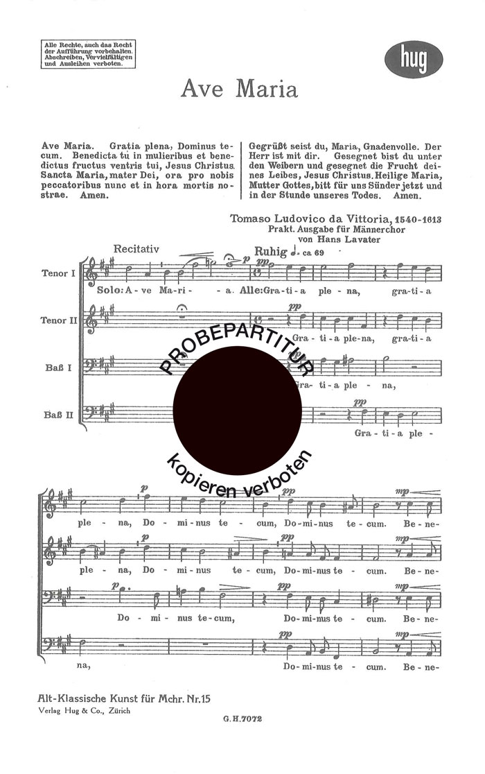 Front Cover Image Ave Maria