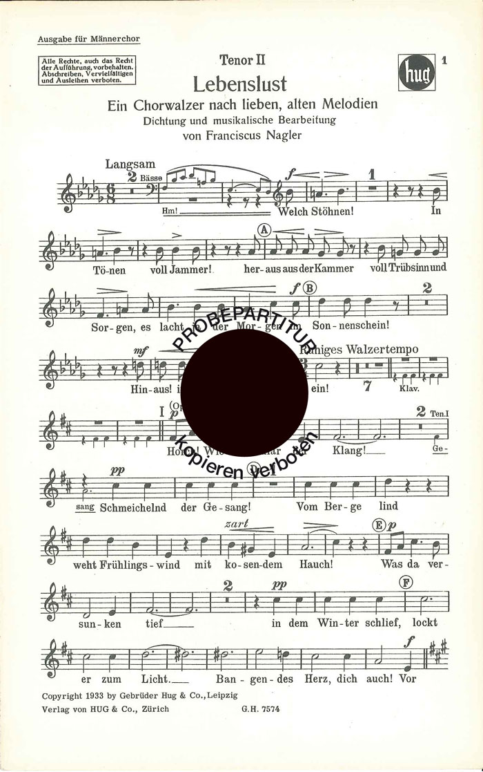 Front Cover Image Lebenslust