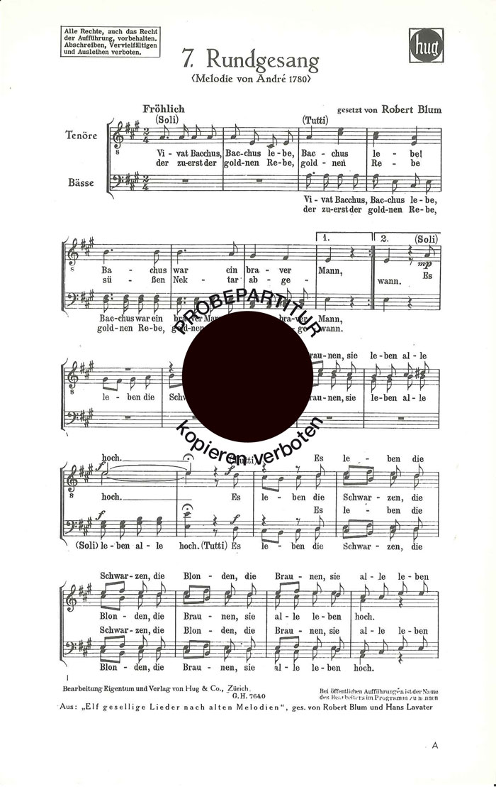 Front Cover Image Rundgesang