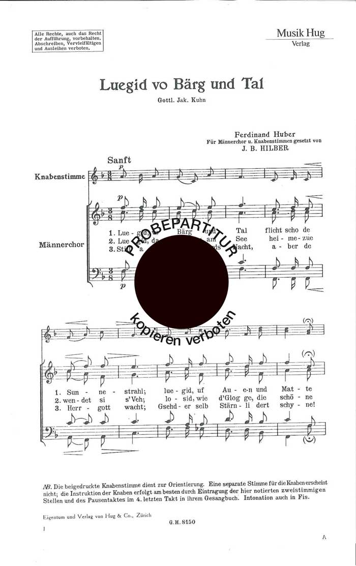 Front Cover Image Luegid vo Bärg und Tal