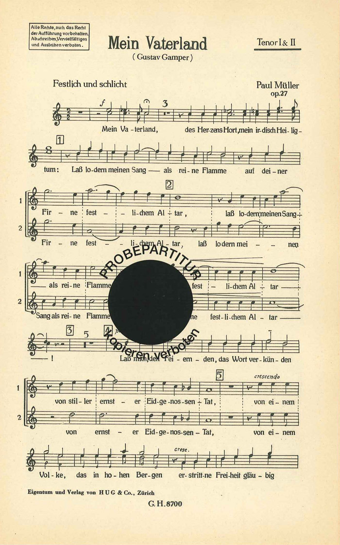 Front Cover Image Mein Vaterland