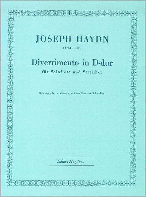 Front Cover Image Divertimento D-Dur