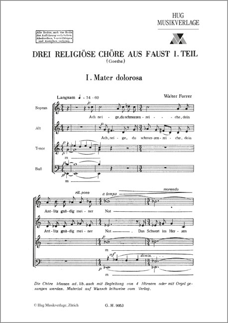 Front Cover Image Mater dolorosa