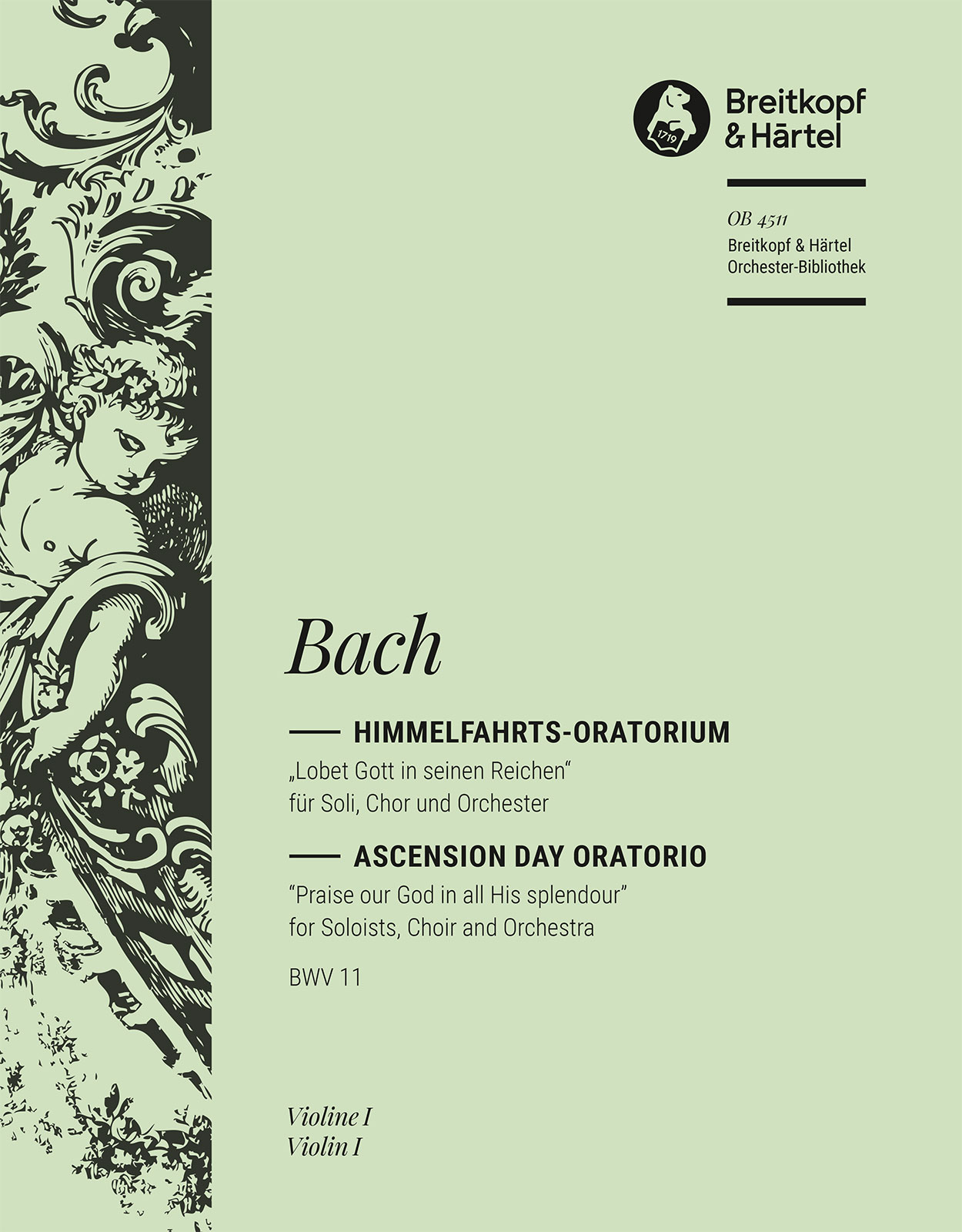 Other Cover Image Himmelfahrts-Oratorium BWV 11