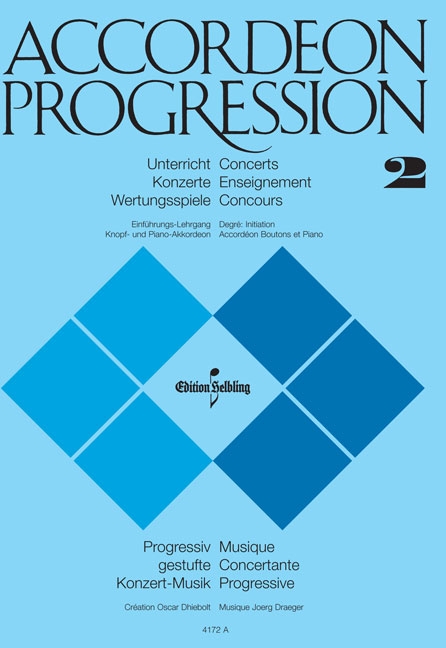 Front Cover Image Accordeon Progression Band 2 - Vorstufe