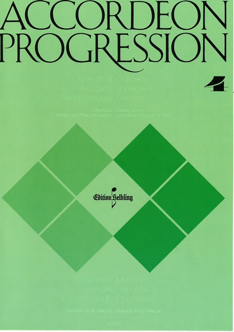 Front Cover Image Accordeon Progression Band 4 Mittelstufe