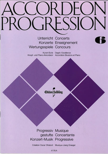 Front Cover Image Accordeon Progression Band 6 Kunst-Stufe