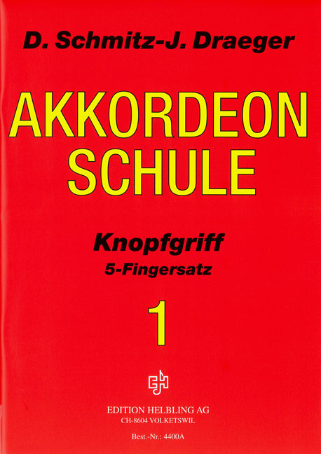 Front Cover Image Akkordeon Schule Band 1 Knopfgriff