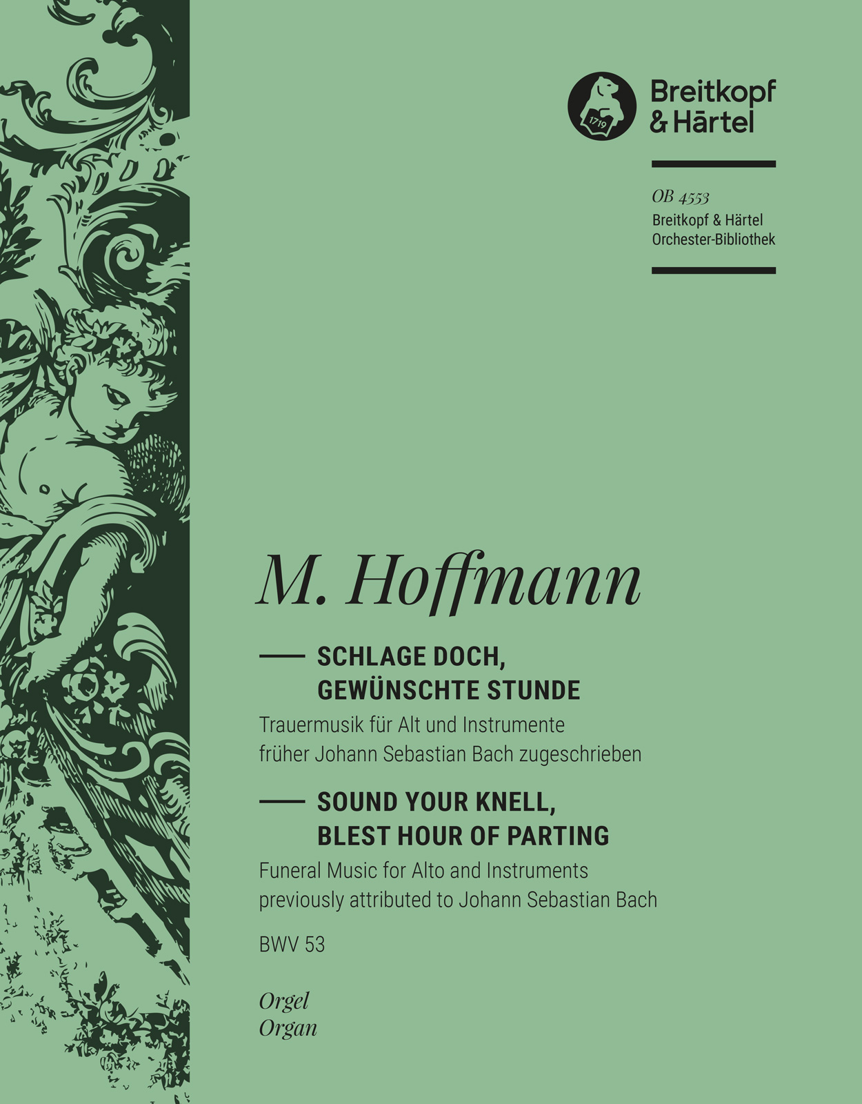 Front Cover Image „Schlage doch, gewünschte Stunde“