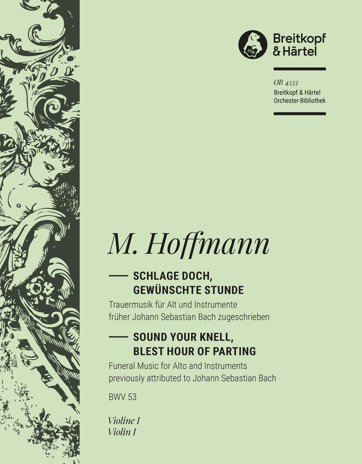 Front Cover Image „Schlage doch, gewünschte Stunde“